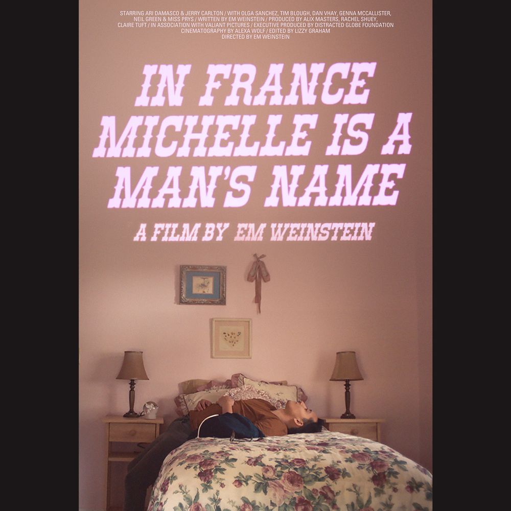 IN FRANCE MICHELLE IS A MAN'S NAME POSTER